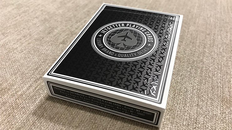 Premier Edition in Jet Black (Private Reserve) - Jetsetter Playing Cards