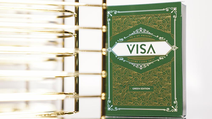 Visa Playing Cards (Green) - Patrick Kun & Alex Pandrea