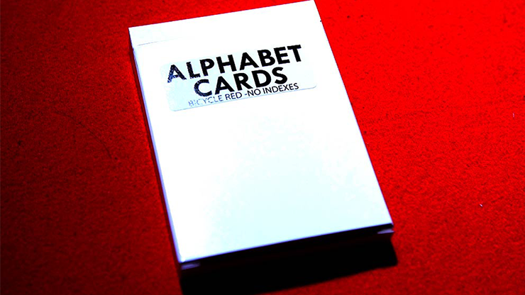 Alphabet Playing Cards Bicycle No Index - PrintByMagic