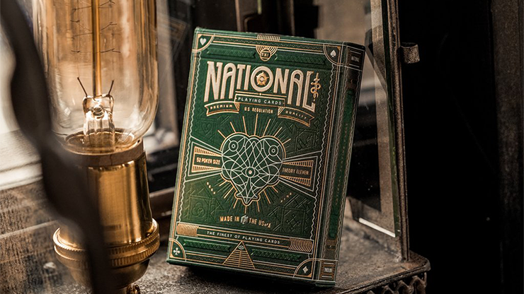 Green National Playing Cards - theory11