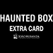 Haunted Box Extra Gimmicked Card (Red) - Jọo Miranda Magic