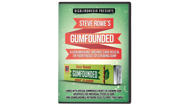 GUMFOUNDED (DVD & Gimmick) - Steve Rowe - DVD