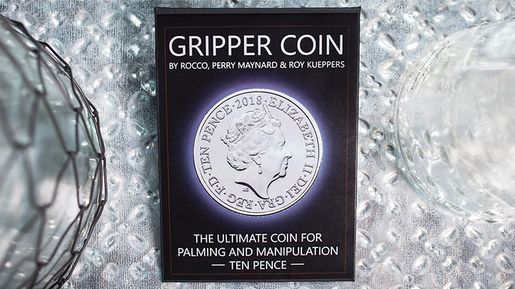 Gripper Coin (Single/10p) by Rocco... MagicWorld Magic Shop