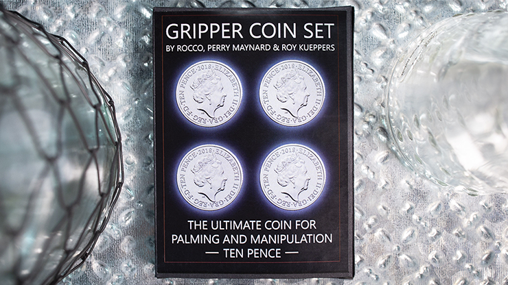 Gripper Coin (Set/10p) by Rocco... MagicWorld Magic Shop