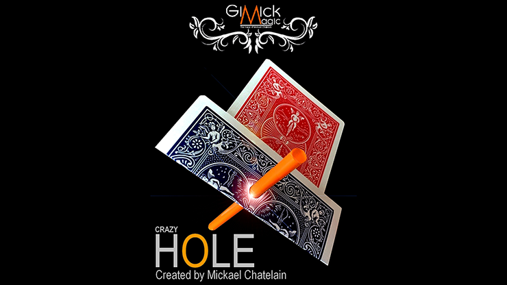 CRAZY HOLE Blue (Gimmick & Instrucciones Online) - Mickael Chatelain