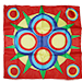 Silk 18 inch Medallion Spike from Magic by Gosh - Trick