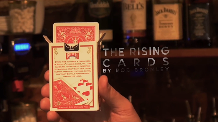 Alakazam Magic Presents The Rising Cards Blue (DVD & Gimmicks) & Rob Bromley