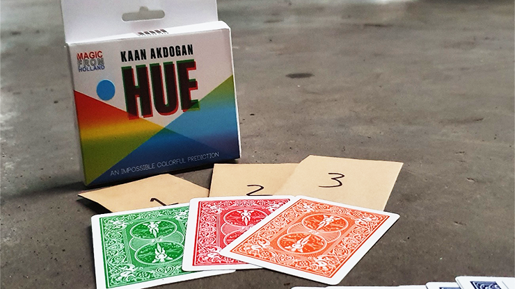 HUE Red (Gimmicks and Online Instructions) - Kaan Akdogan and MagicfromHolland