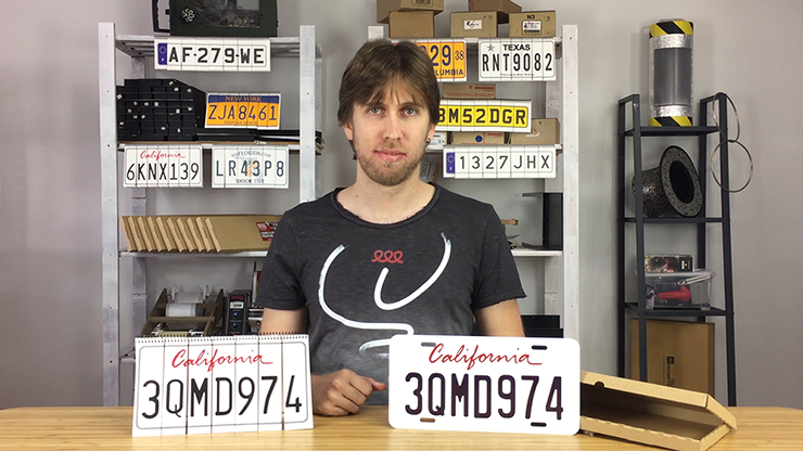 LICENSE PLATE PREDICTION - CALIFORNIA (Gimmicks & Instrucciones Online) - Martin Andersen