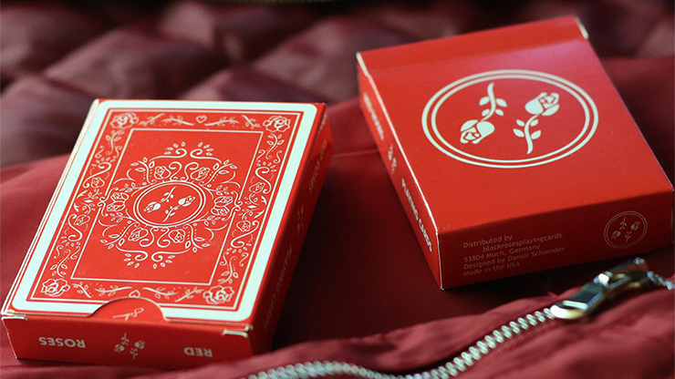 Red Roses Playing Cards - Daniel Schneider