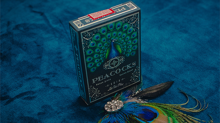 Limited Edition Peacocks Playing Cards - Rocsana Thompson