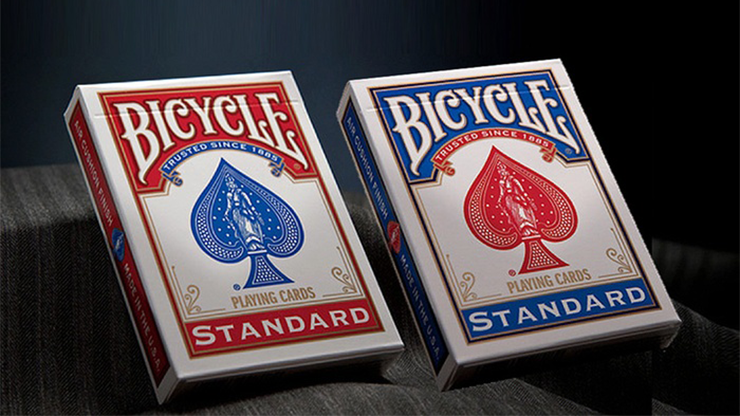 Cartas Bicycle Estandar Playing Cards Caja Combinada Rojo/Azul (12 piezas)