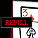Refill for Cardiographic Recall (Card) - Martin Lewis, XapKat & Bond Lee