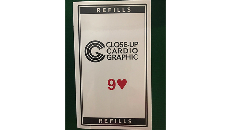 9H Refill Close-up Cardiographic - Martin Lewis