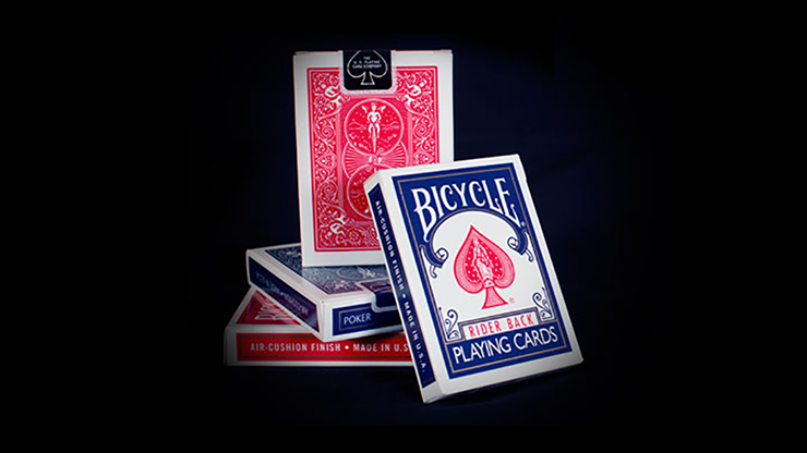 Cartas Bicycle Rider Back Playing Cards - Caja Combinada Rojo/Azul (12 piezas)