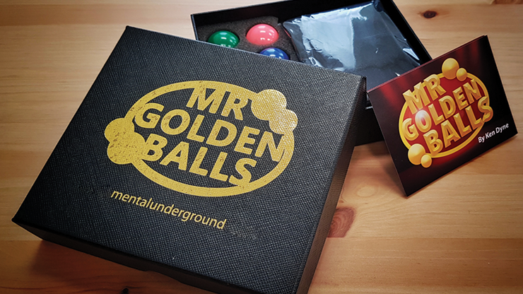 Mr Golden Balls 2.0 (Gimmicks & Instrucciones Online) - Ken Dyne