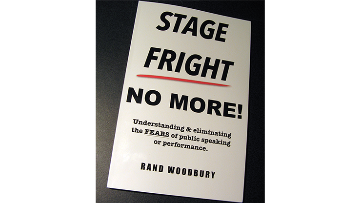 STAGE FRIGHT - NO MORE! - R & Woodbury - Libro de Trucos de Magia