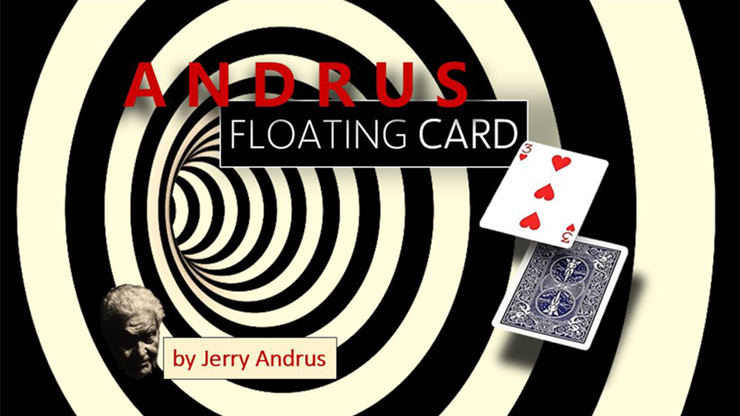 Andrus Floating Card Red (Gimmicks and Online Instructions) - Jerry Andrus