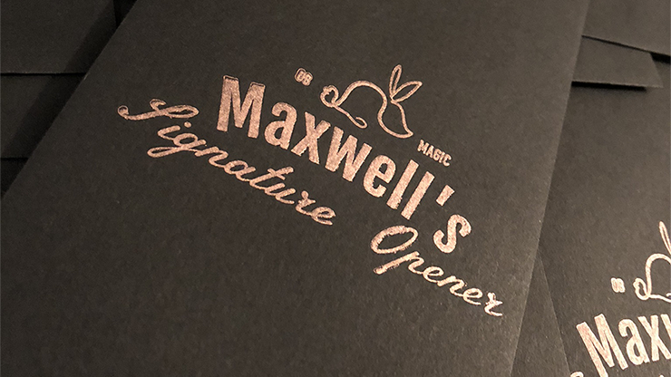 Maxwell's Signature Opener (Gimmicks & Instrucciones Online) - The Other Brothers