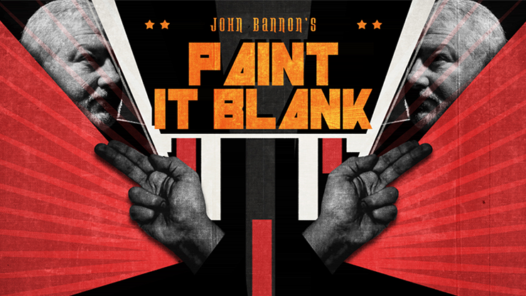 John Bannon's PAINT IT BLANK (Gimmicks & DVD) - DVD