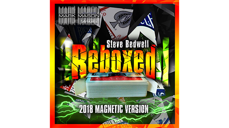 Reboxed 2018 Magnetic Version Red (Gimmicks & Instrucciones Online) - Steve Bedwell & Mark Mason