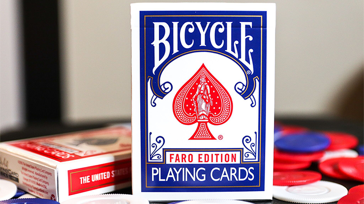 Limited Edition Bicycle Faro (Blue) Playing Cards