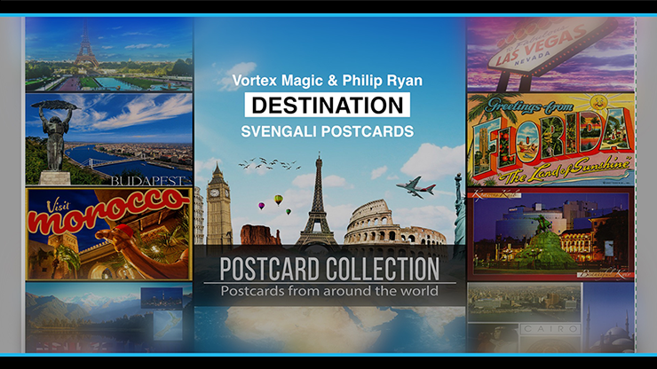 Vortex Magic Presents DESTINATION - Philip Ryan (Svengali Postcards)