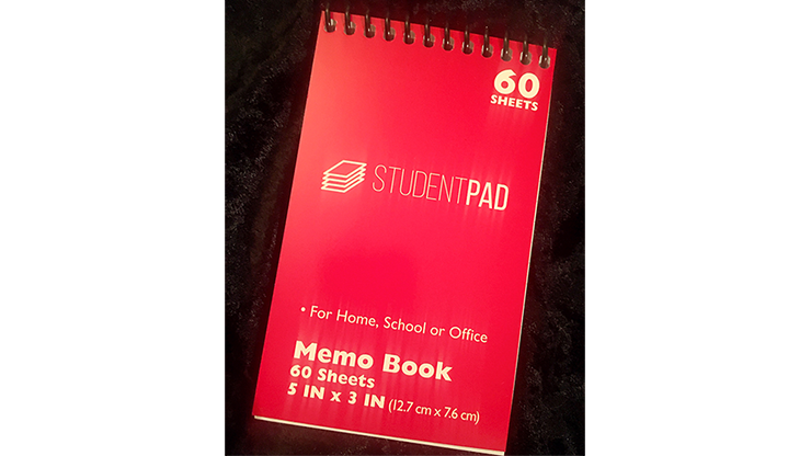 SvenPad KoD Memo Pad (Red, Single)