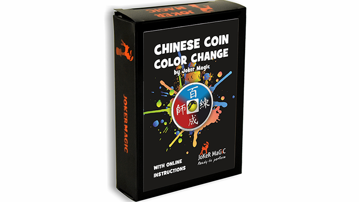 Chinese Coin Color Change (Gimmicks & Instrucciones Online) - Joker Magic