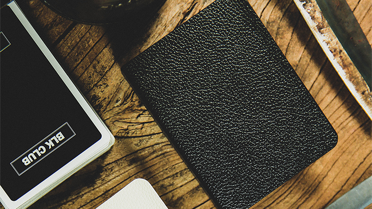 Litchi Grain Leather Clip (Black)... MagicWorld Magic Shop