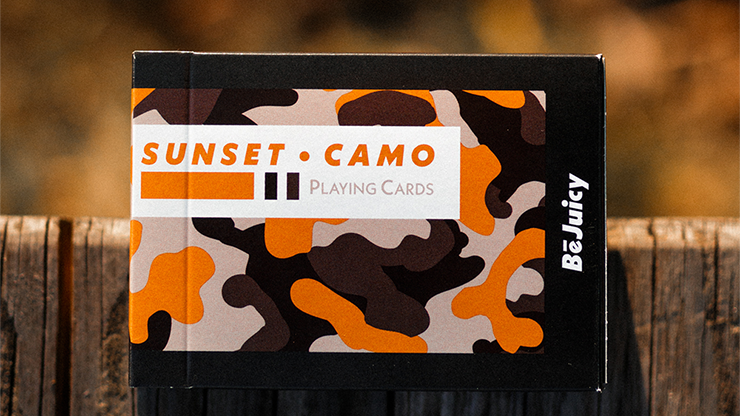 Sunset Camo Playing Cards by Riffle... MagicWorld Magic Shop