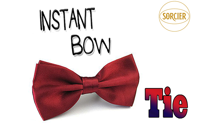 Instant Bow Tie (Red) - Sorcier Magic