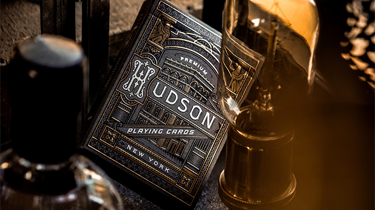 Black Hudson Playing Cards - theory11