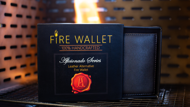 The Aficionado Fire Wallet (Gimmick and Online Instructions) - Murphy's Magic Supplies Inc.