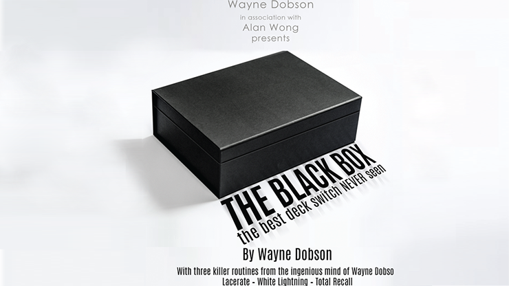 The Black Box (Gimmick and Online Instructions) - Wayne Dobson and Alan Wong