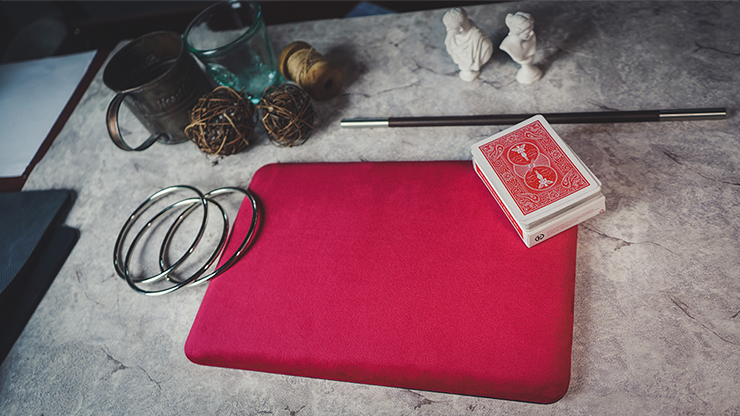 Suede Leather Mini Pad (Red) - TCC