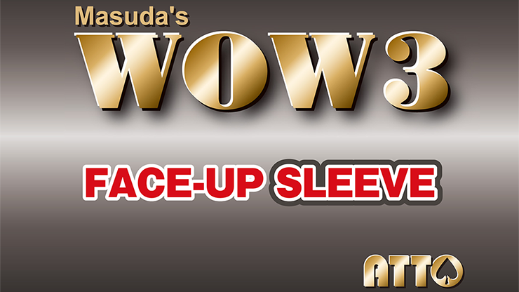 WOW 3 FaceUp Sleeve - Katsuya Masuda