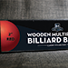 Wooden Billiard Balls (2 Red) - Classic Collections