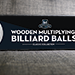 Wooden Billiard Balls (2 White) - Classic Collections