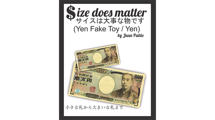Size Does Matter JYEN (Gimmicks and Online Instruction) - Juan Pablo Magic