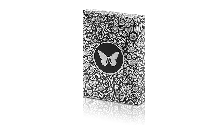 Limited Edition Butterfly Playing Cards Marked (Black and White) - Ondrej Psenicka