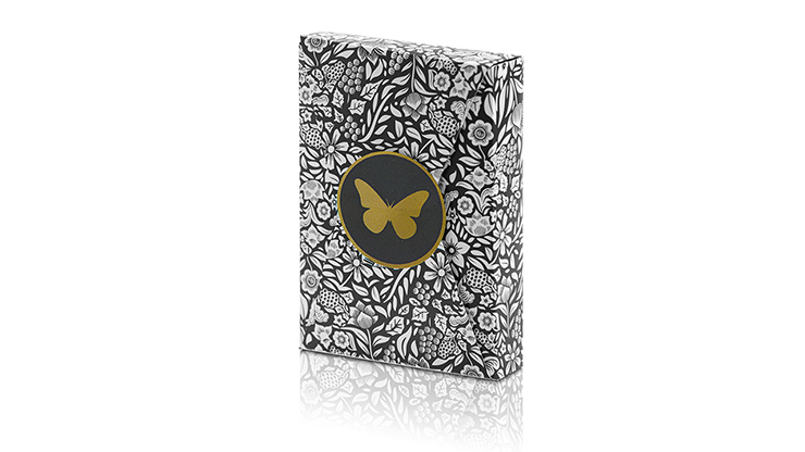 Limited Edition Butterfly Playing Cards (Black and Gold) - Ondrej Psenicka