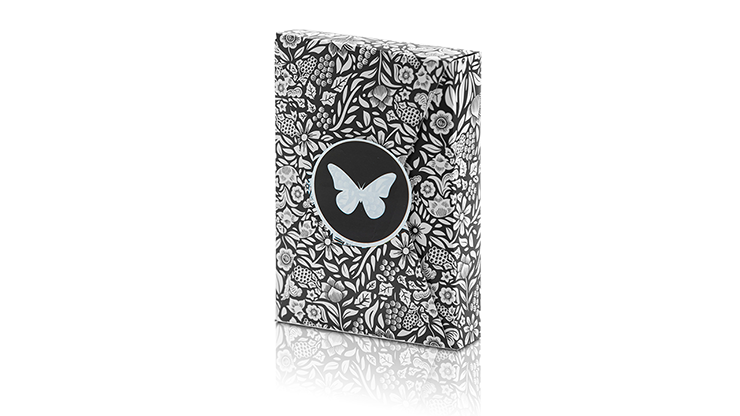 Limited Edition Butterfly Playing Cards (Black and White) - Ondrej Psenicka