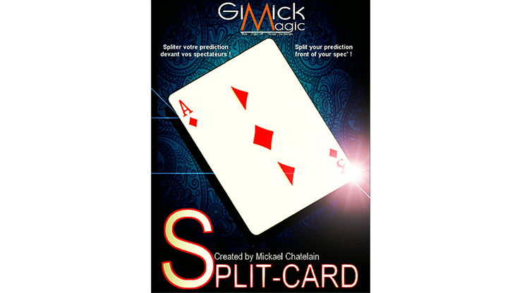 SPLIT-CARD (Red) - Mickael Chatelain