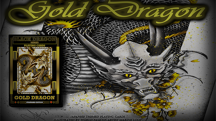 Gold Dragon (Standard Edition) Playing Cards - Craig Maidment