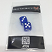 Dice Without Two CLEAR BLUE (2 Dice Set)