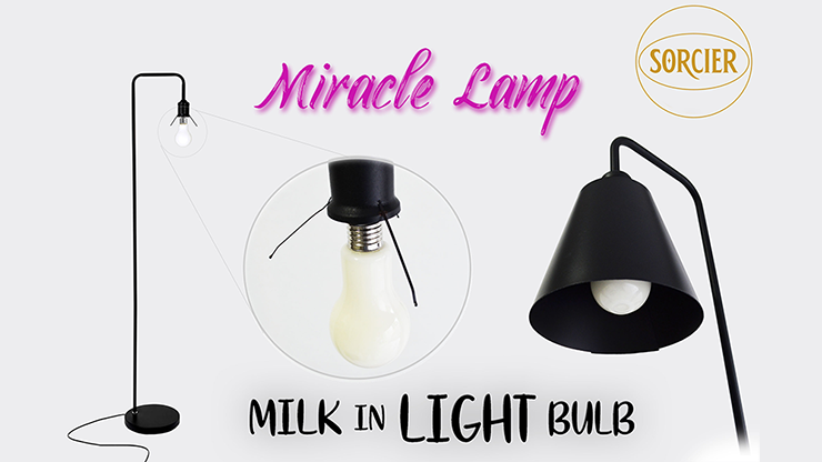 Miracle Lamp Milk in Light Bulb with Remote STAGE - Sorcier Magic