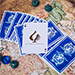 The Hidden King Blue Luxury Edition Playing Cards - BOMBMAGIC