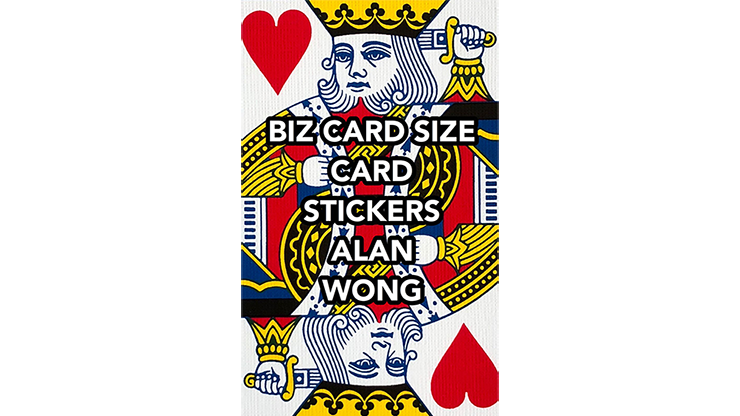 Business Card Stickers - Alan Wong