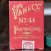 Limited Edition Late 19th Century Vanity Creature (Red) Playing Cards